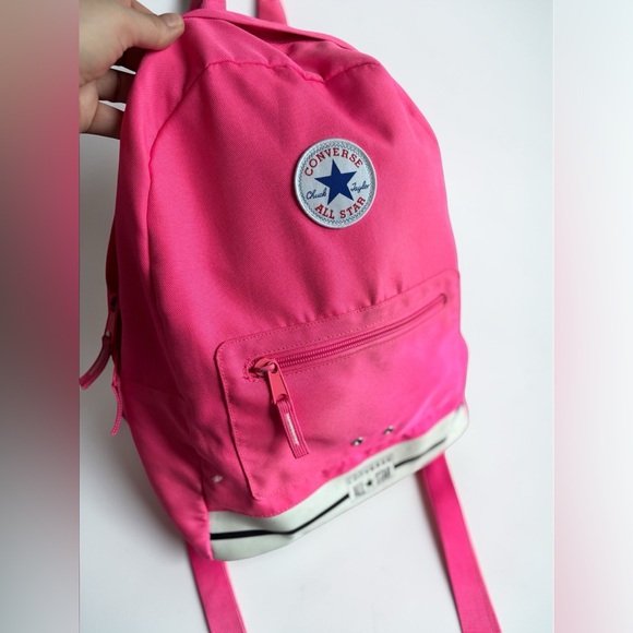 Converse All Star Backpack Gift for Student Pink Chuck Taylor Bag - Picture 2 of 7